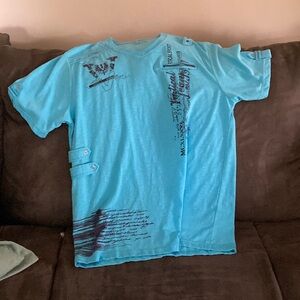 Light/Baby Blue Shirt